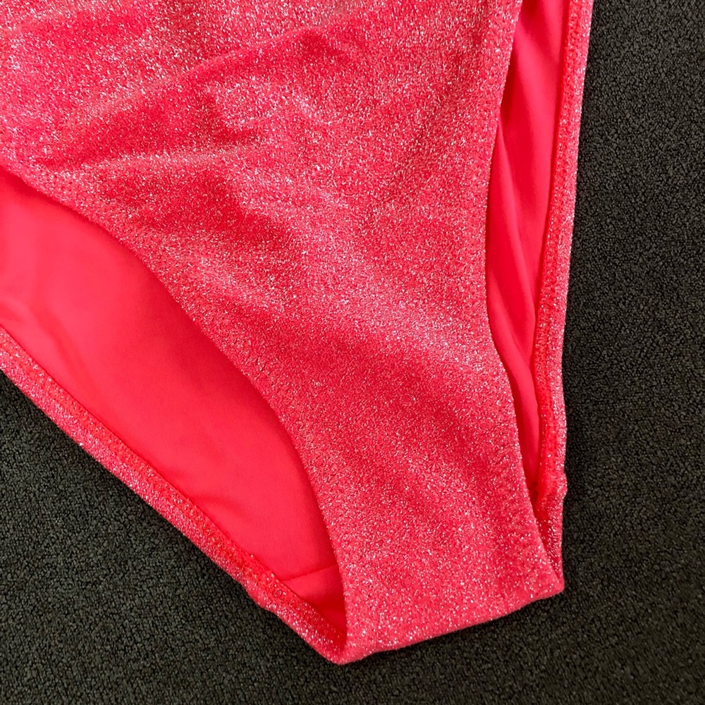 Good American Sparkle Show Off Underwire One-Piece Swimsuit 1 (fits like 2-4 US) - Picture 8 of 14